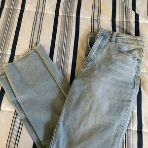 Just Black Light Wash Straight Leg Jeans